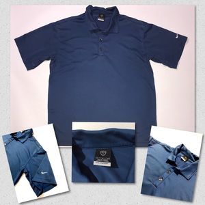 Golf Shirt Nike Sphere Dry Navy Blue- Men’s